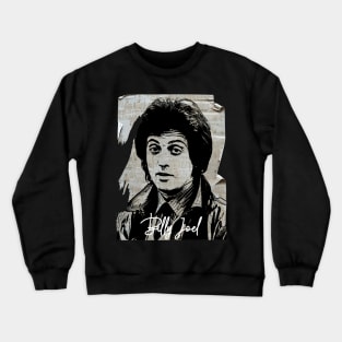 Piano Man 80s Vintage Old Poster Crewneck Sweatshirt